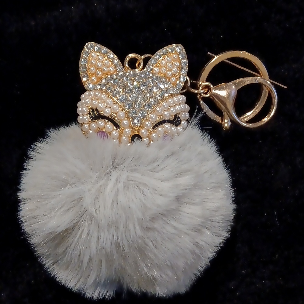 NWOT FOX PURSE CHARM